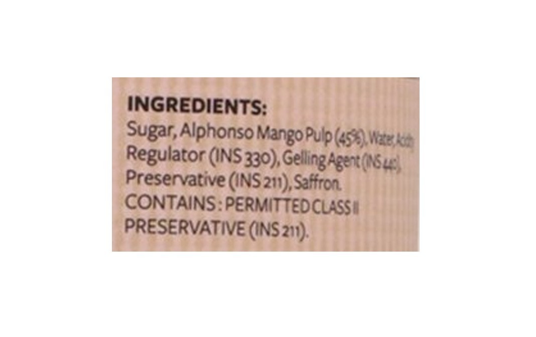 Nutty Yogi Alphonso Mango Conserve    Glass Jar  330 grams